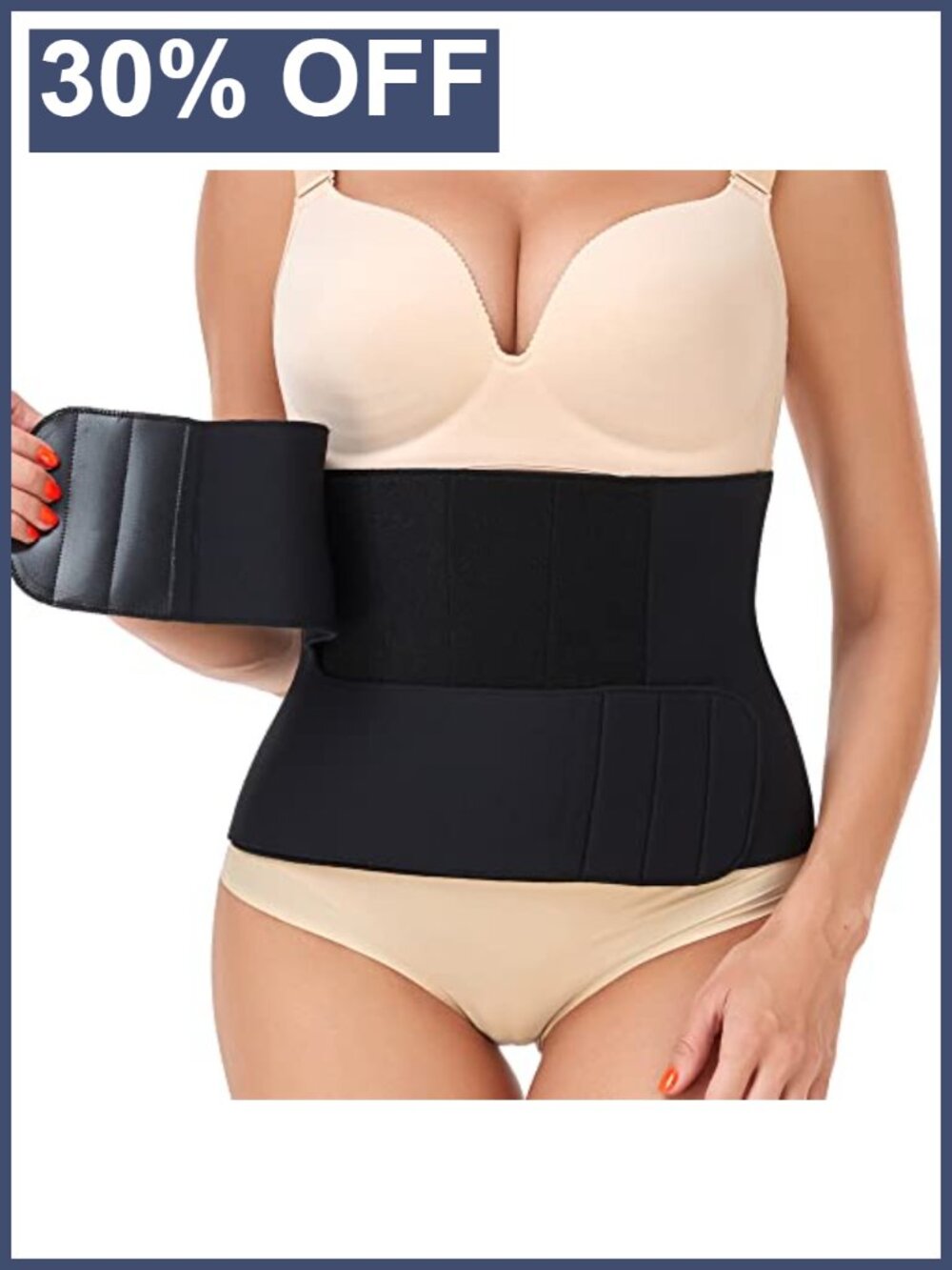 Post Surgery Abdominal Binder Tummy Tuck Compression Wrap Neoprene